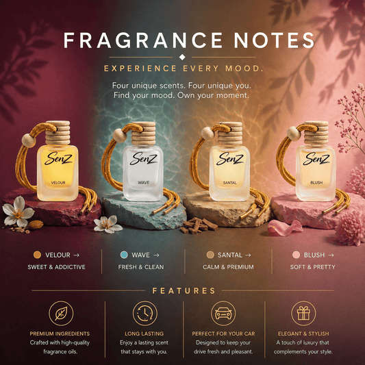 Best Car Perfume in India: Why Your Car Deserves More Than Just a Freshener - SENZ CAR FRESHENER