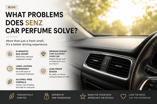 Your Car Doesn't Need Another Air Freshener. It Needs a Better Driving Experience. - SENZ CAR FRESHENER